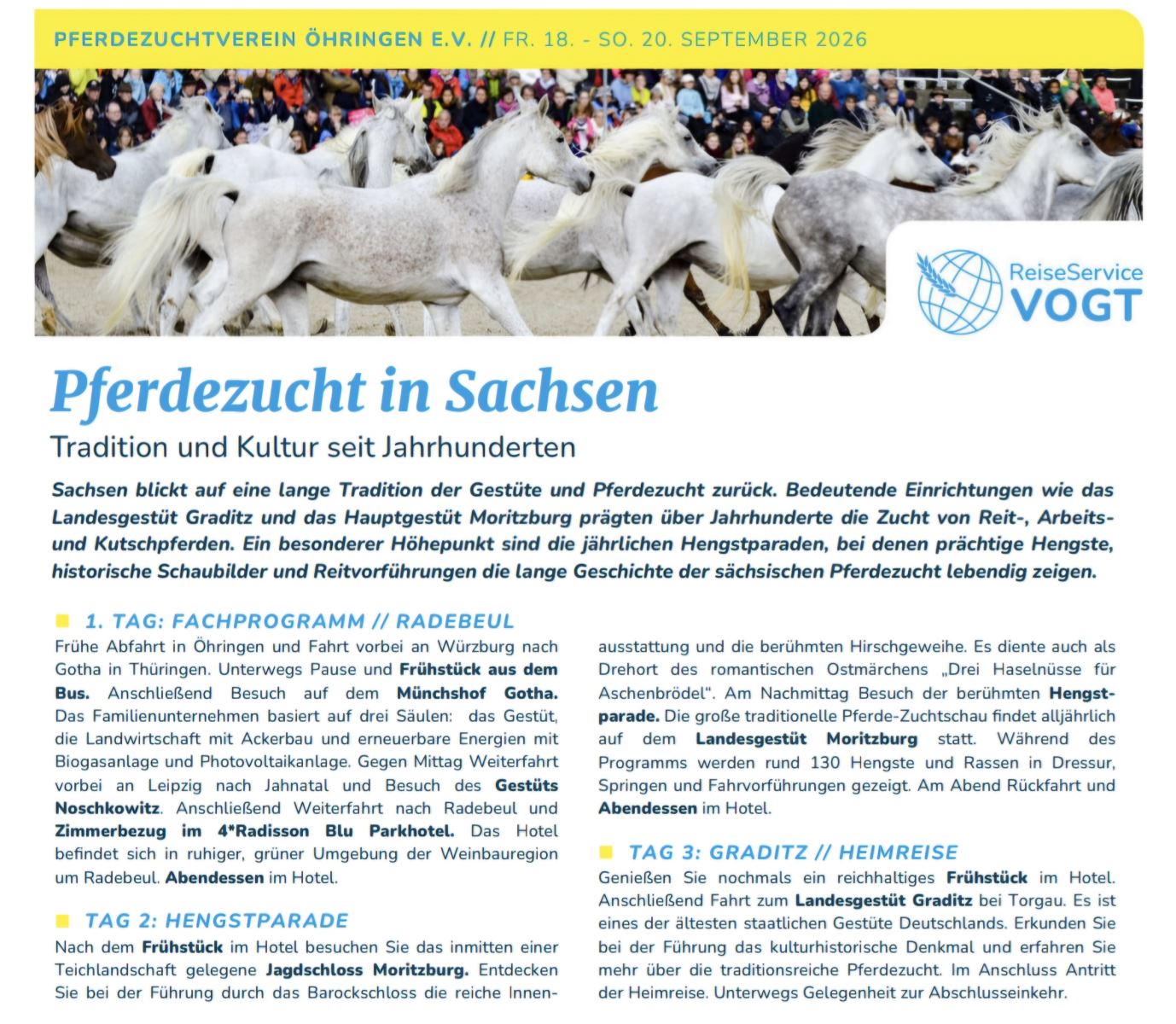 Lehrfahrt Sachsen 